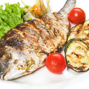 Facette de la mer grillée
