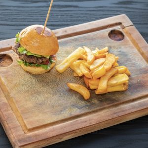 Burger Poulet-Frites /Chicken Burger-French Fries