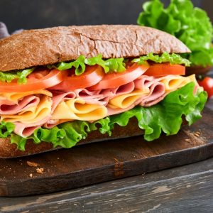 Sandwich jambon, fromage/ham cheese Sandwich